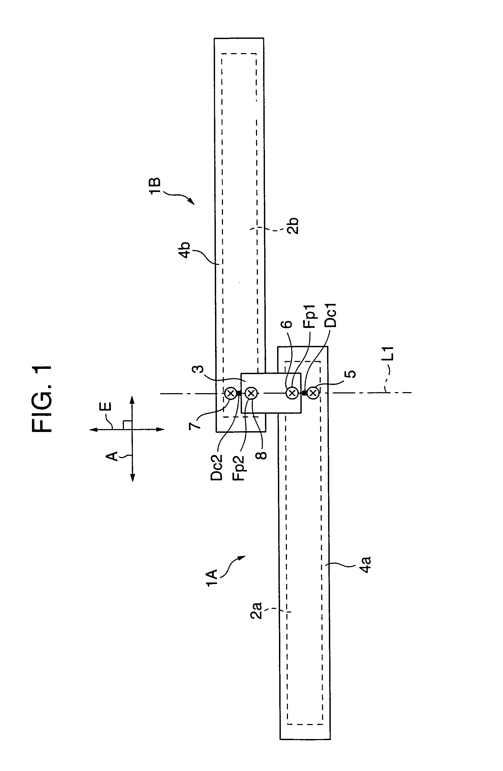 Optical write apparatus including a plurality of substrates