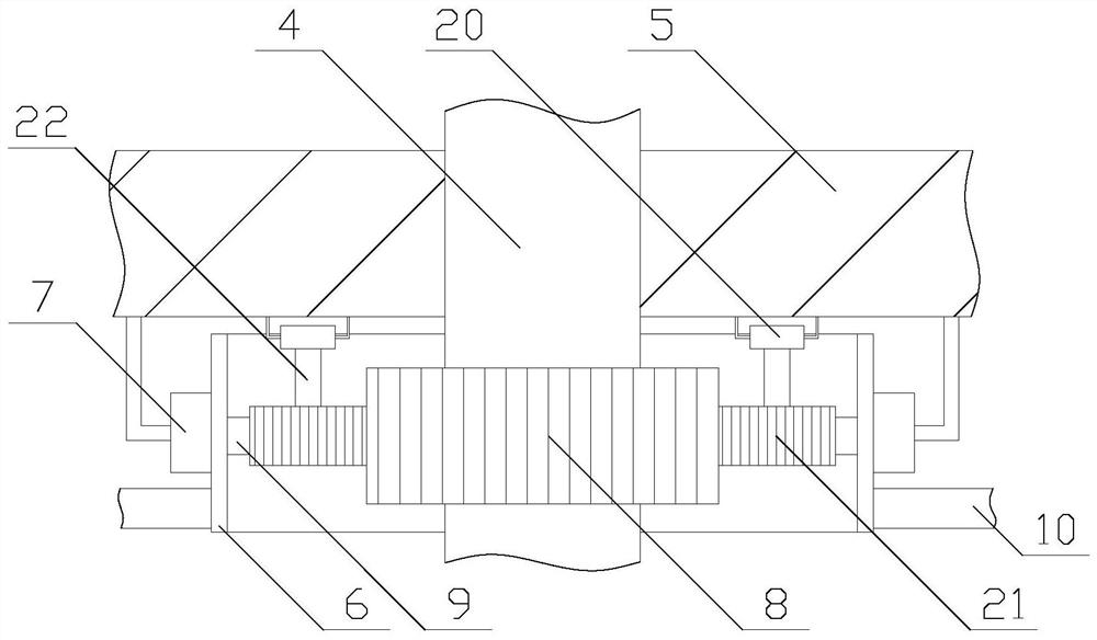 Refractory material production equipment with high mixing efficiency