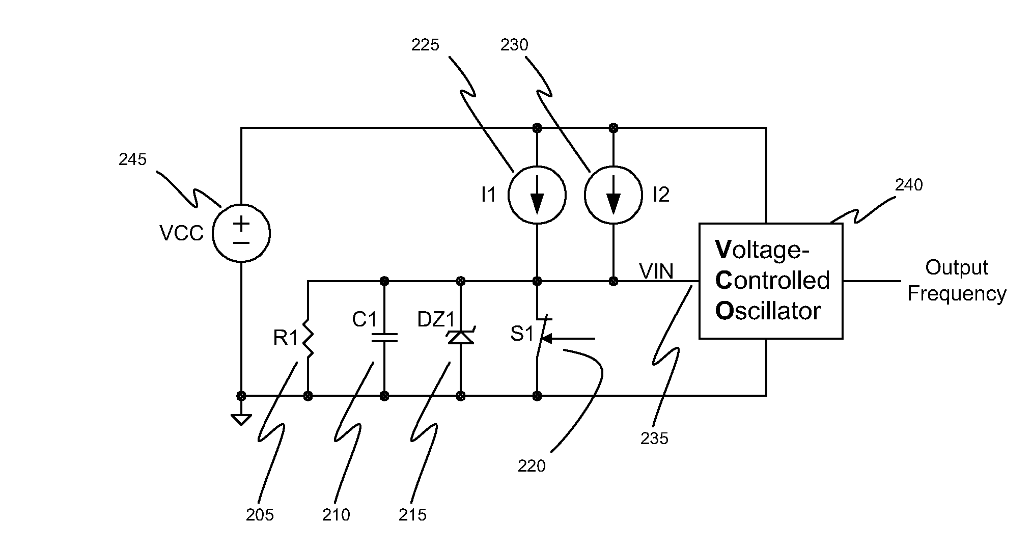 Single-input control circuit for programming electronic ballast parameters