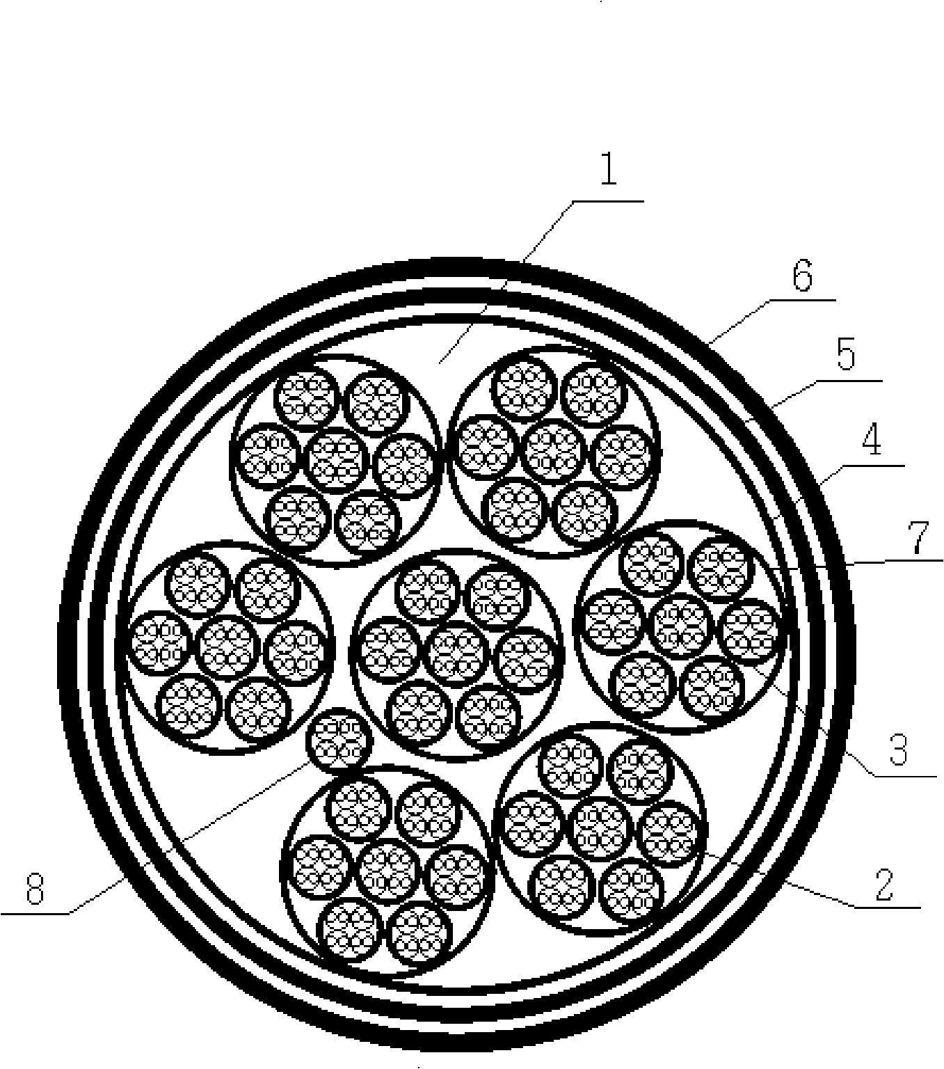 Method and product for improving broadband local cable structure stability