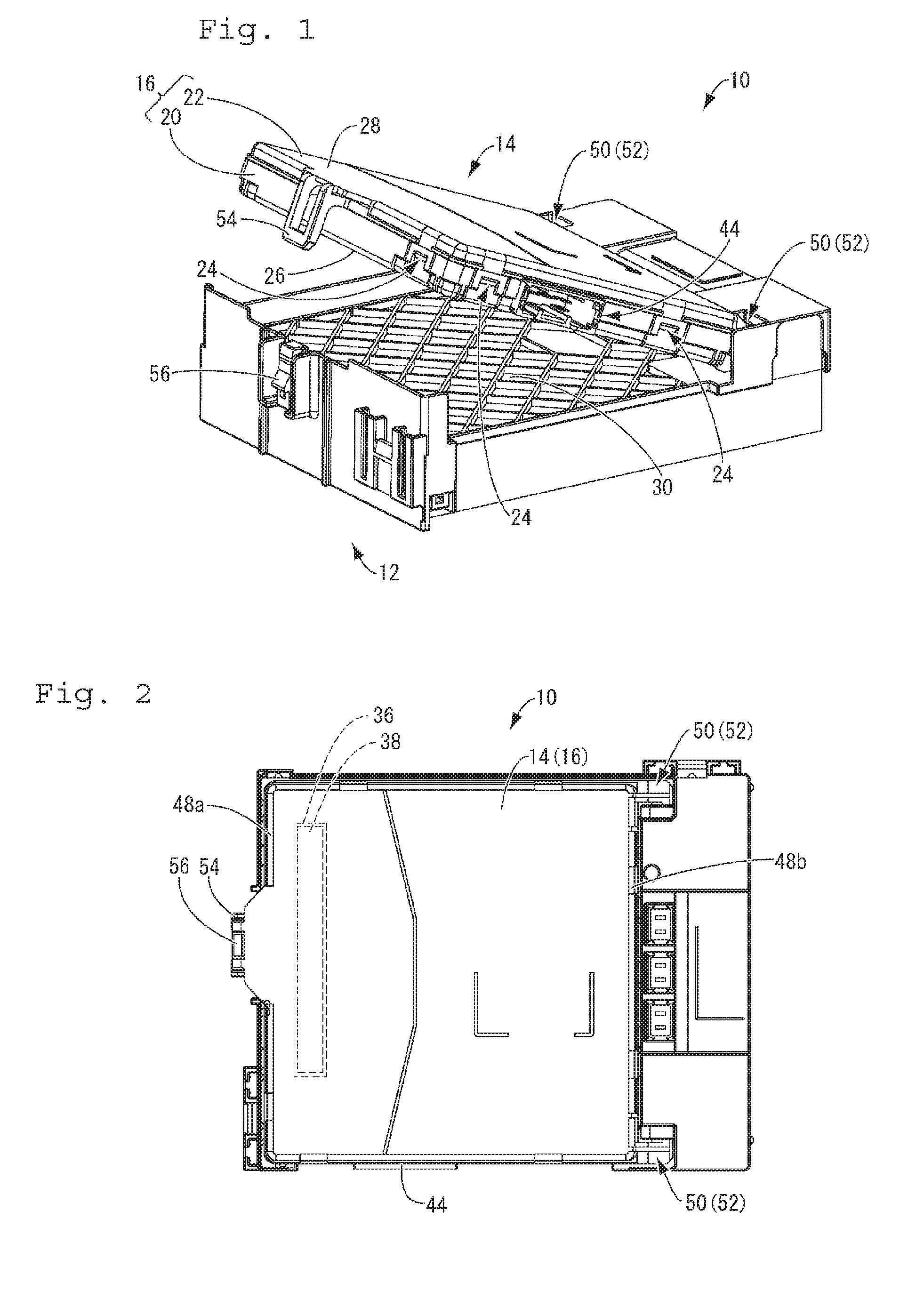 Printed board for mounting microcomputer thereon, and control apparatus using same