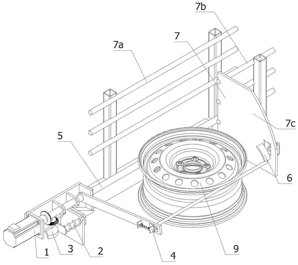 Automatic hub collecting equipment