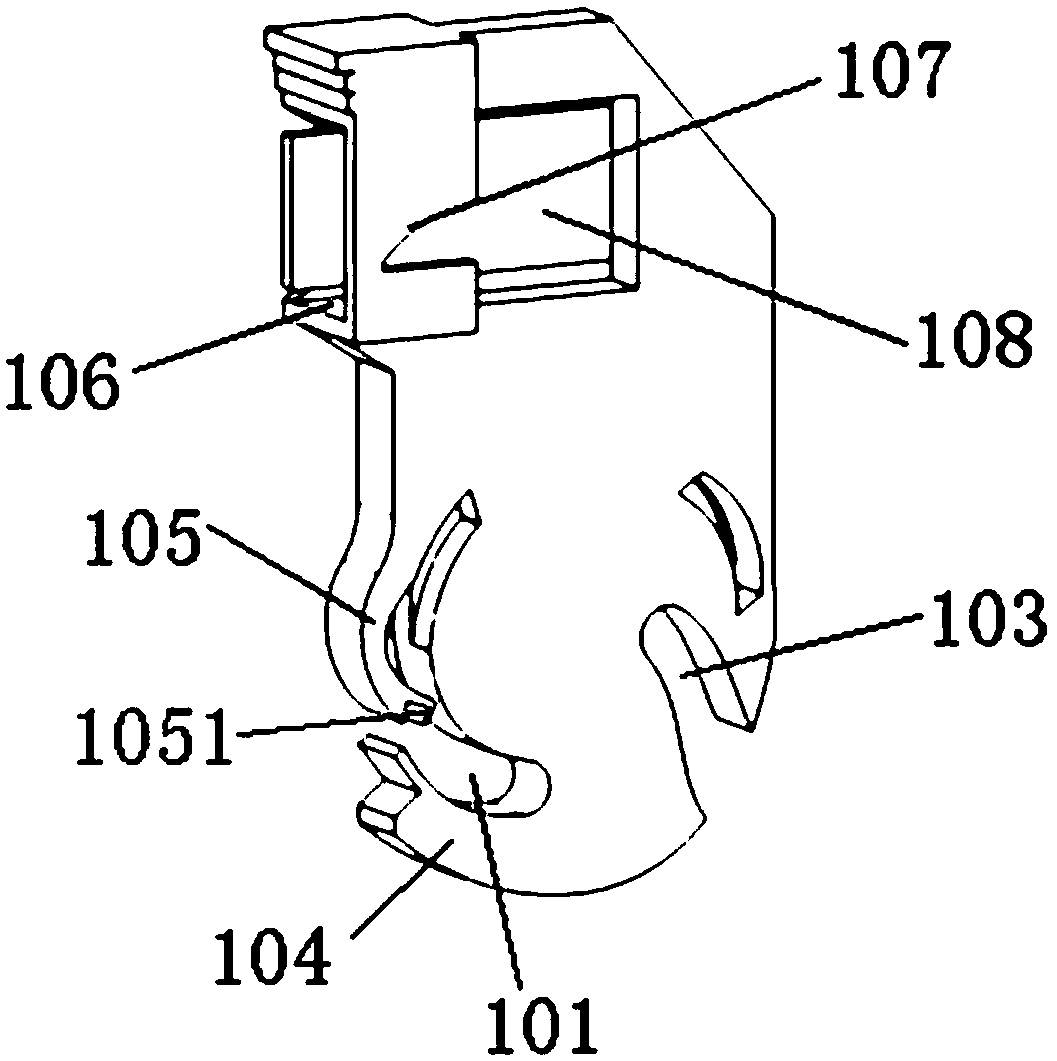 Car plug-in base mounting module