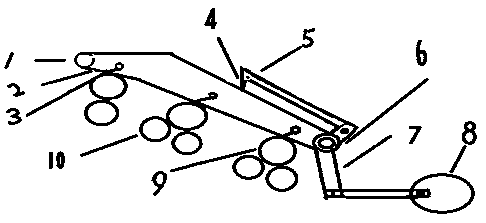 Novel combing machine cleaning and dust collecting device