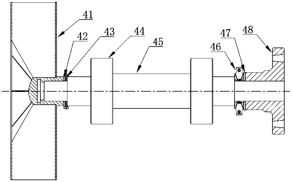 Heat pump tail heat utilizes inertial dust removal to penetrate countercurrent dryer