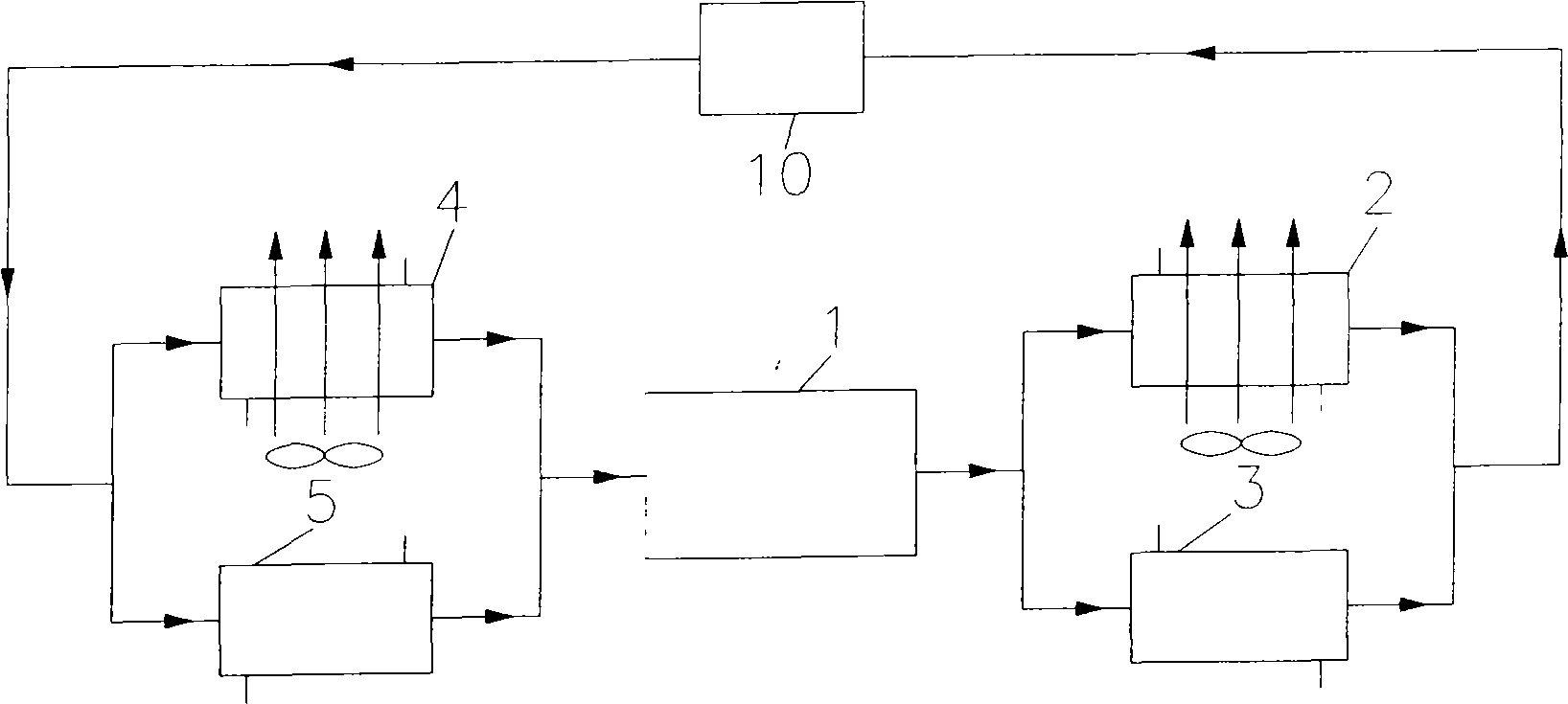 Cold/heat source integrated unit