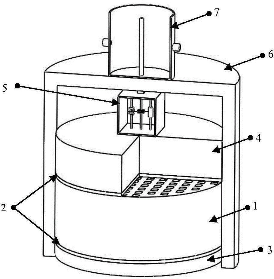 Air-coupled transducer based on air-based 1-3 type piezoelectric composite material