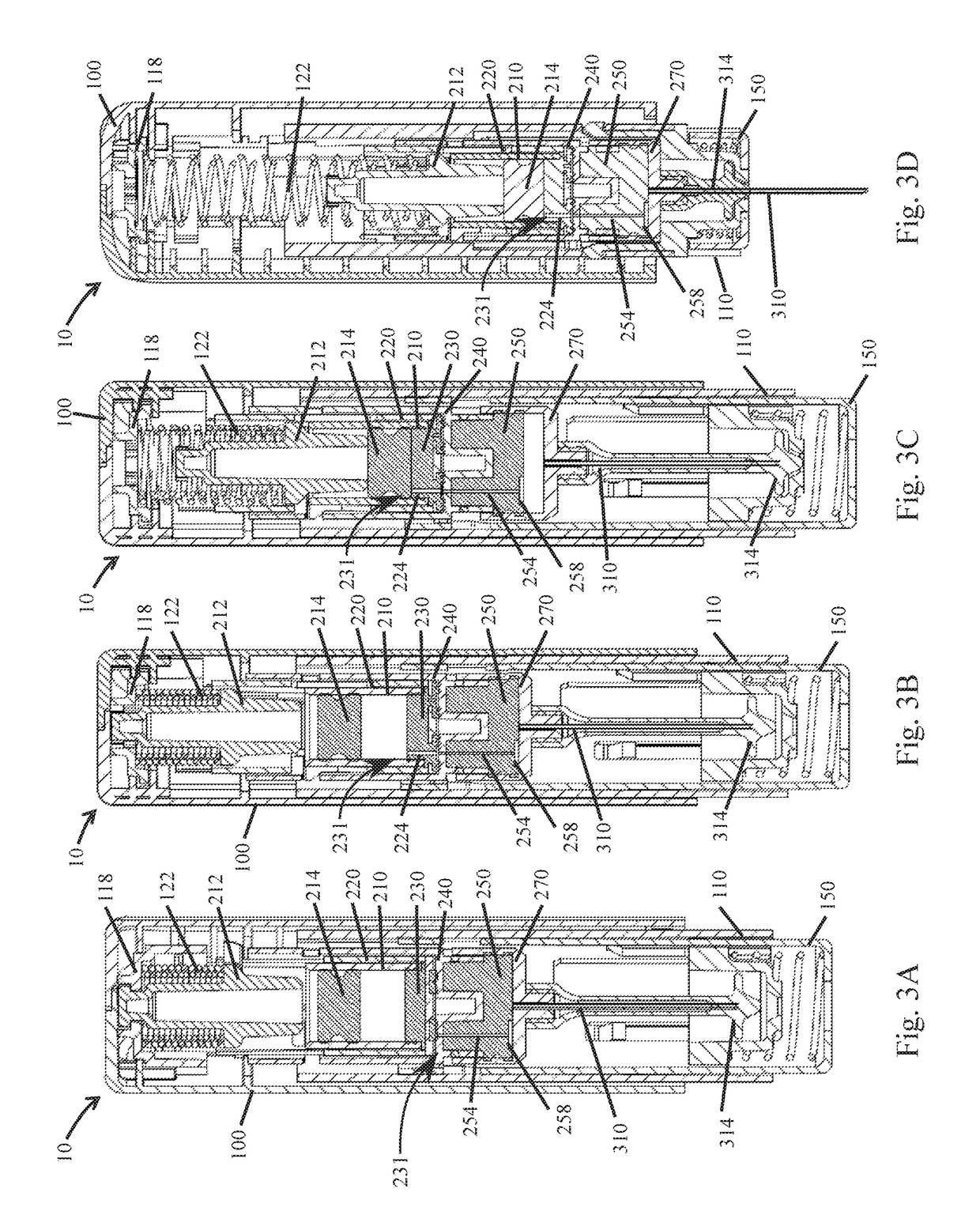 Mixing and injection device with sterility features