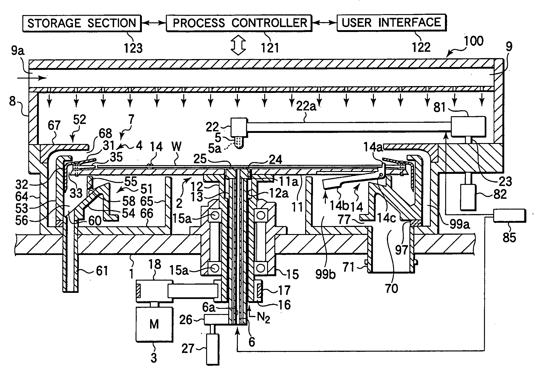 Cleaning apparatus and method and computer readable medium