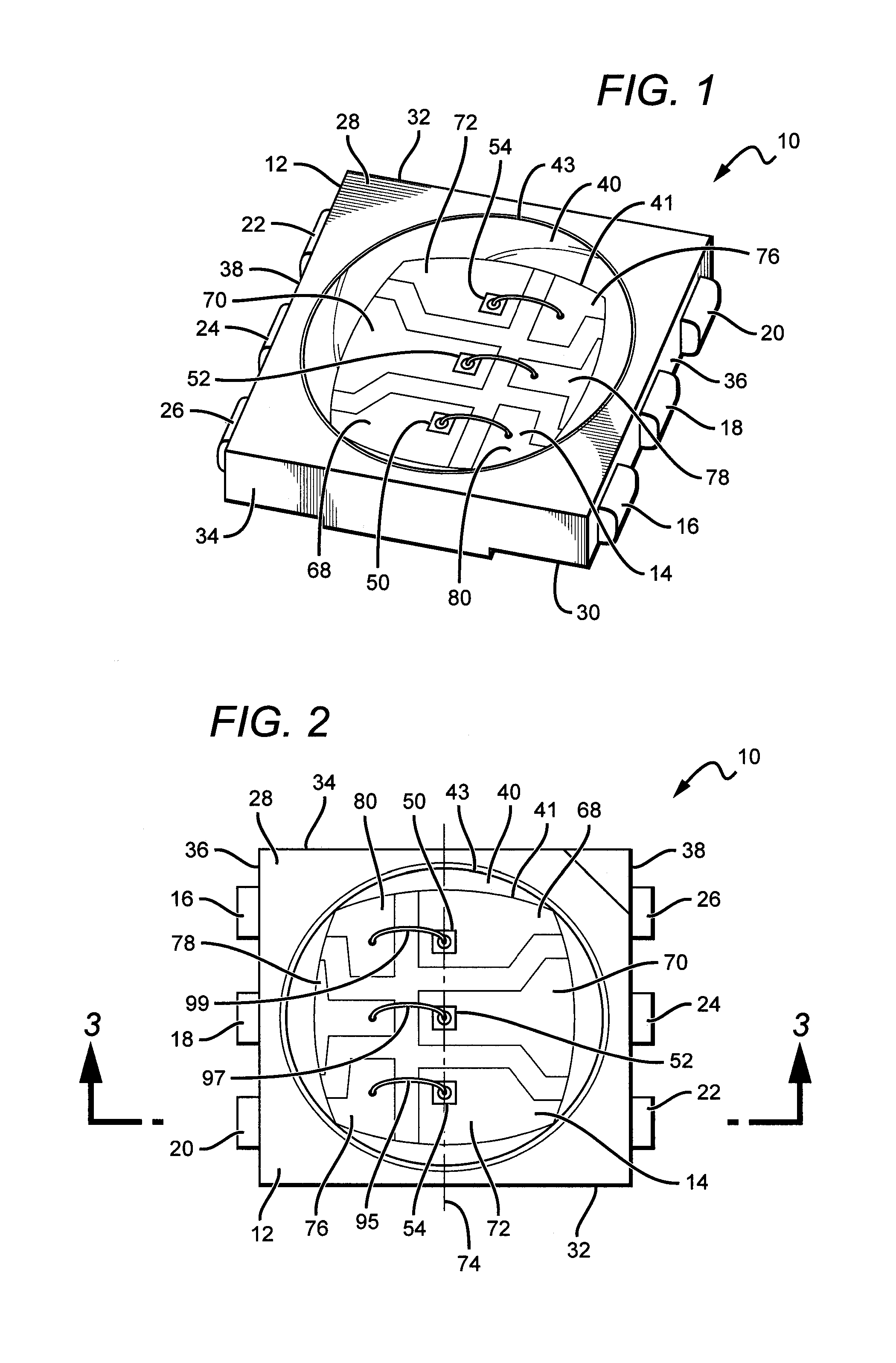 Surface mount device thin package