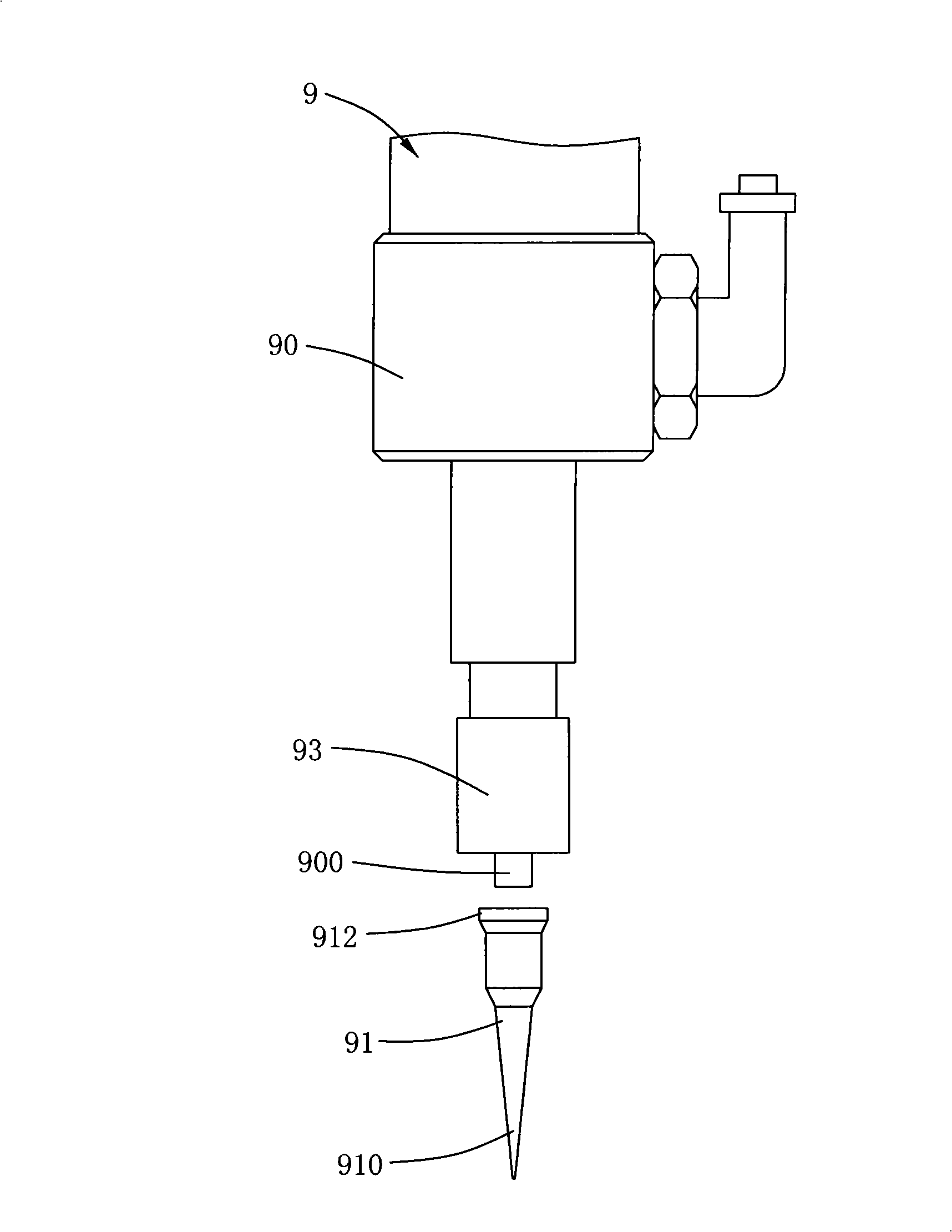 Glue spreading apparatus, using and maintaining method for the glue spreading apparatus