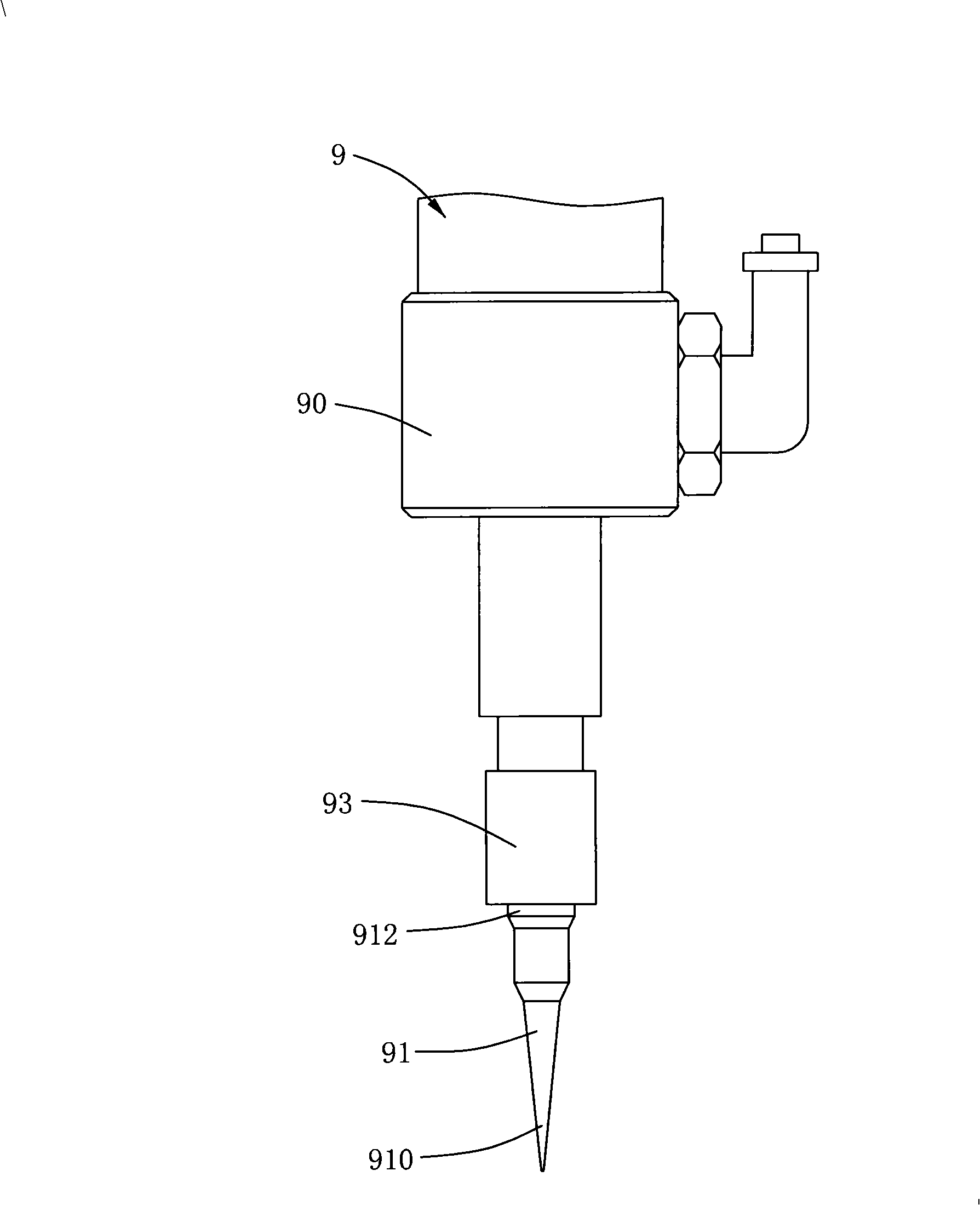 Glue spreading apparatus, using and maintaining method for the glue spreading apparatus