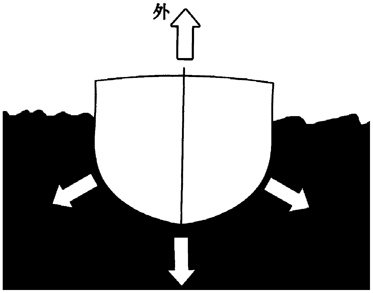 Skeleton connecting method of thermoplastic polymer ship