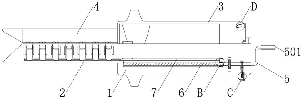 Anastomat with mistaken triggering prevention safety mechanism