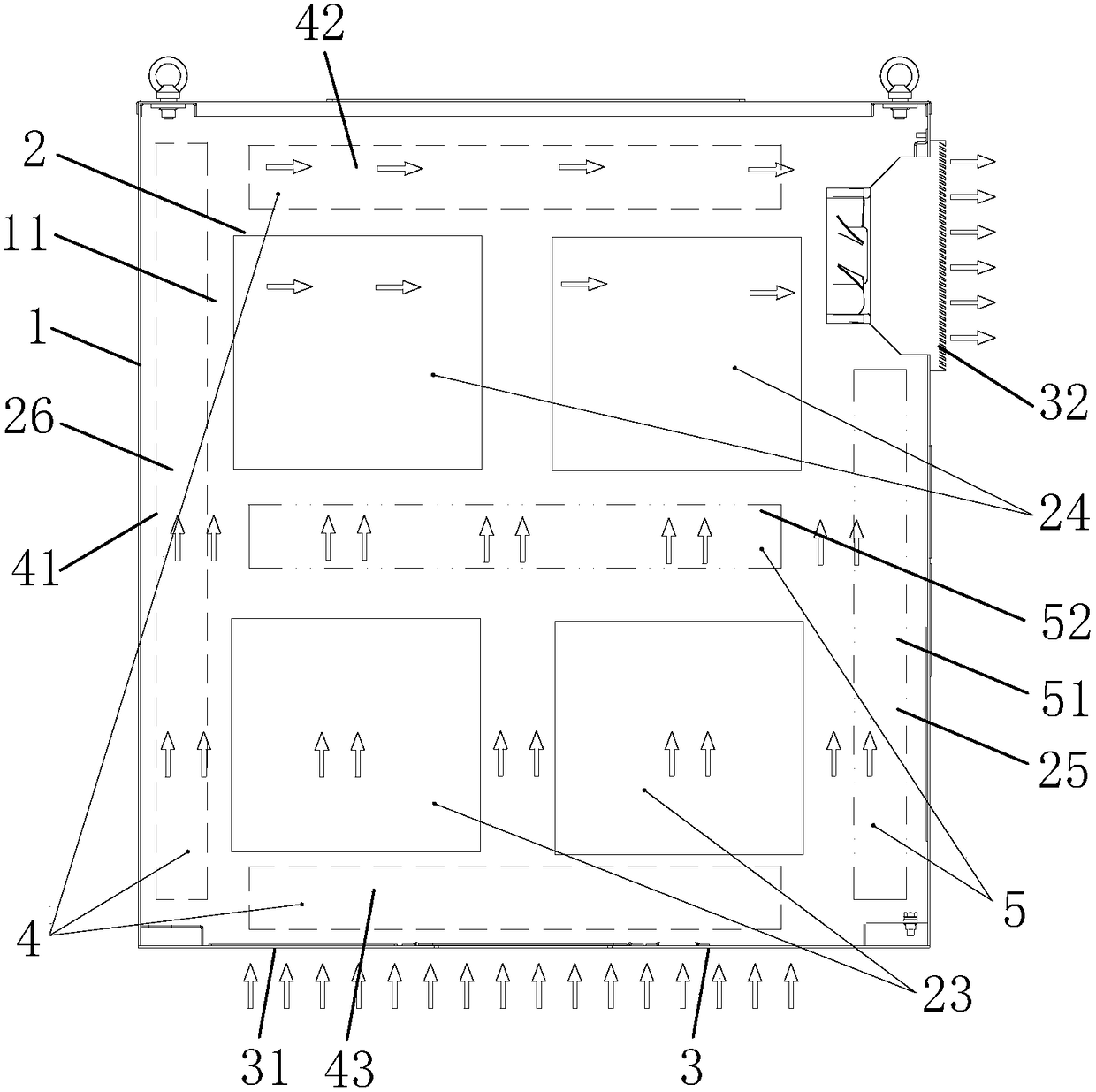 An integrated frequency converter