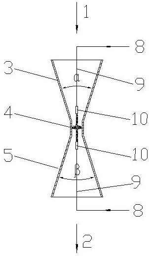 A kind of Venturi tube and its application