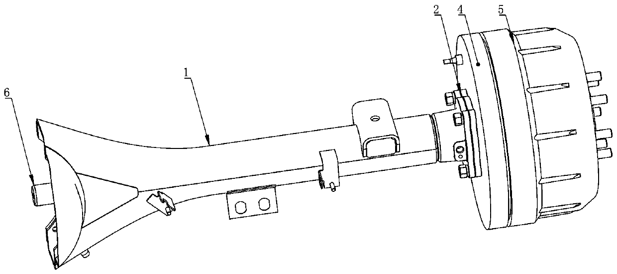 Automobile brake drum with heat resistance and wear resistance