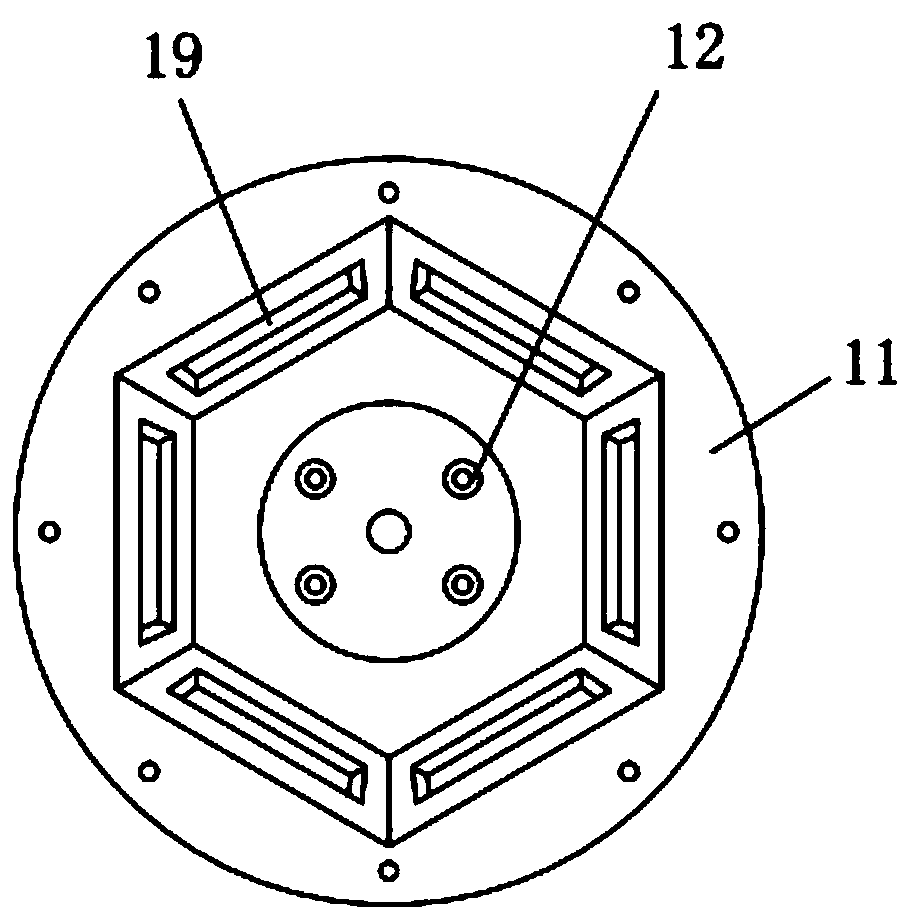 Heat radiating device of inner wall of wind turbine generator system