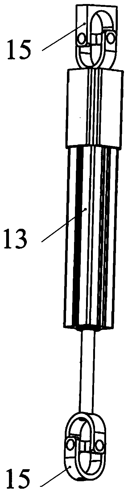 Parallel leg structure and walking robot