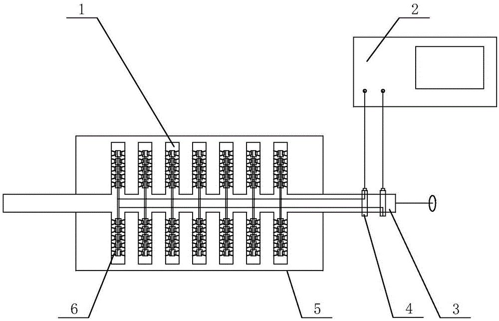 Built-in ultrasonic stirring crystallizer