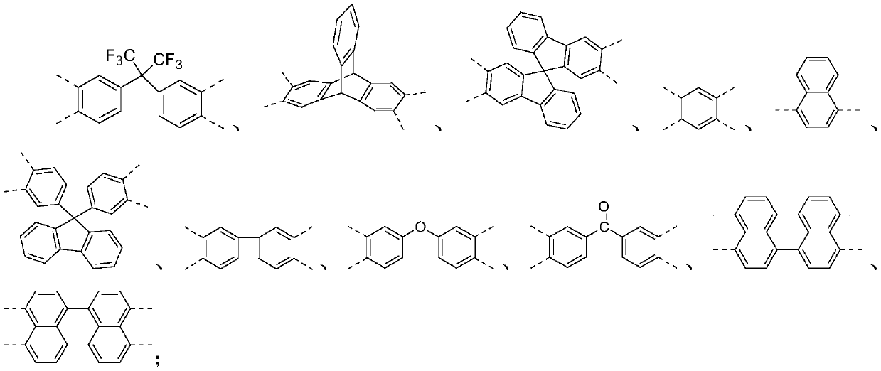 Semi-aromatic polyimide, preparation method and application thereof, and gas separation membrane containing the semi-aromatic polyimide