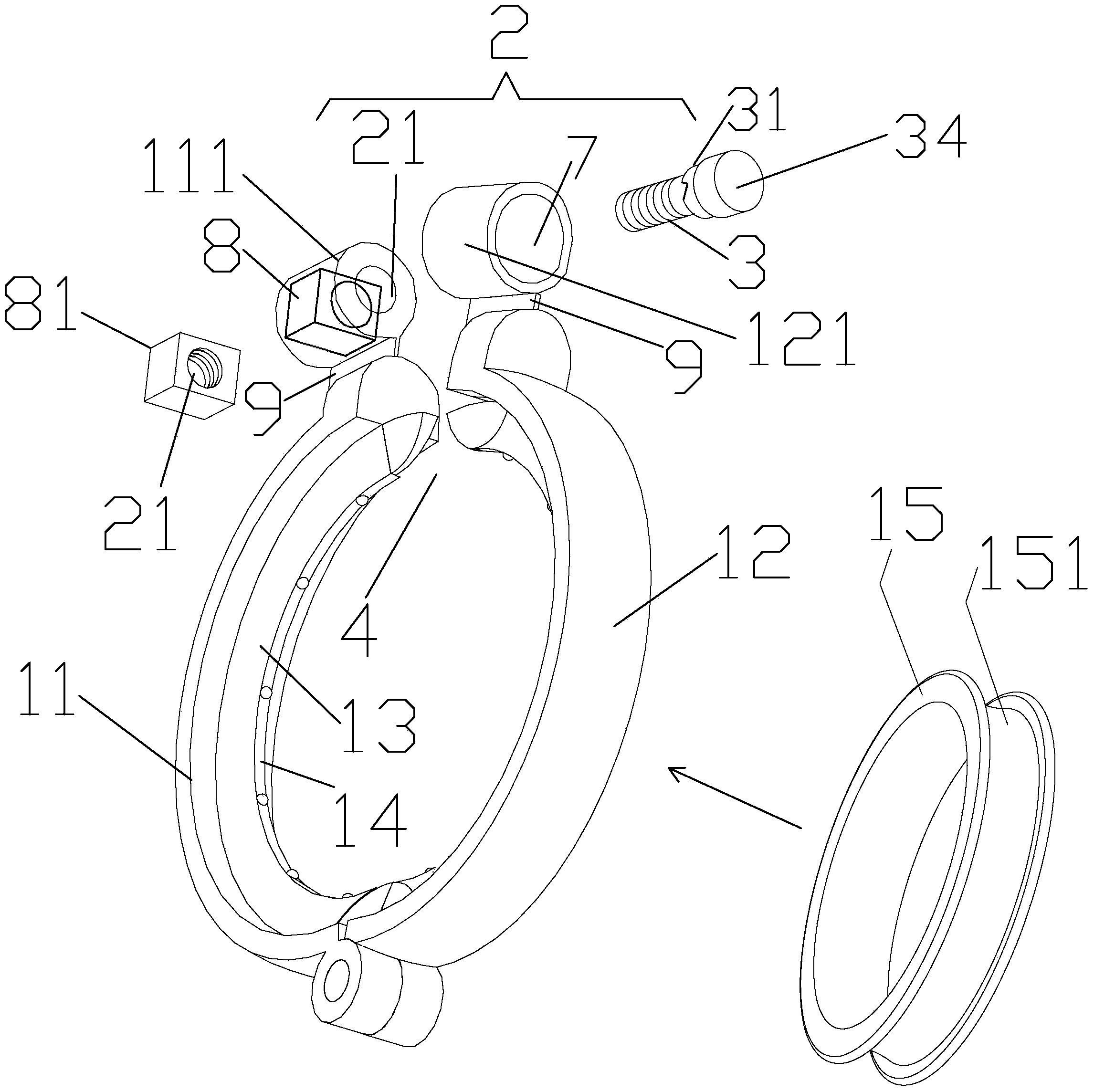 Disposable circumcision anastomat