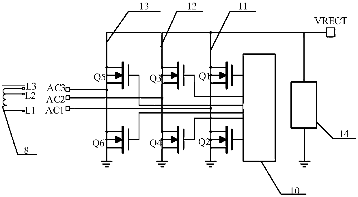 Wireless charging control method and circuit, and terminal device