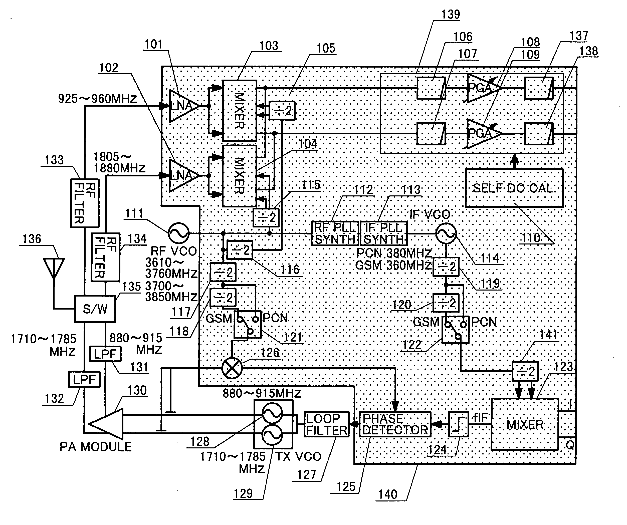 Mobile communication apparatus