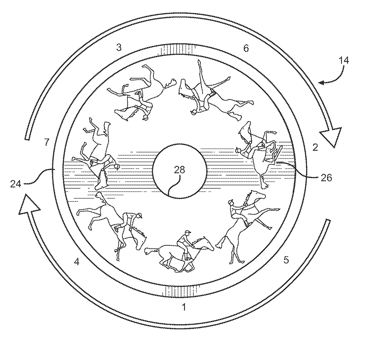 Self-Orienting Stroboscopic Animation System