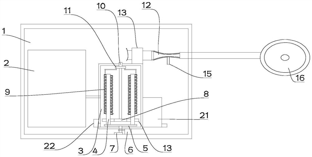 Cold compress mask with temperature control function