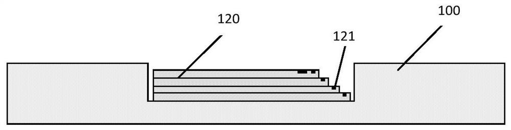 Chip packaging structure and packaging method thereof