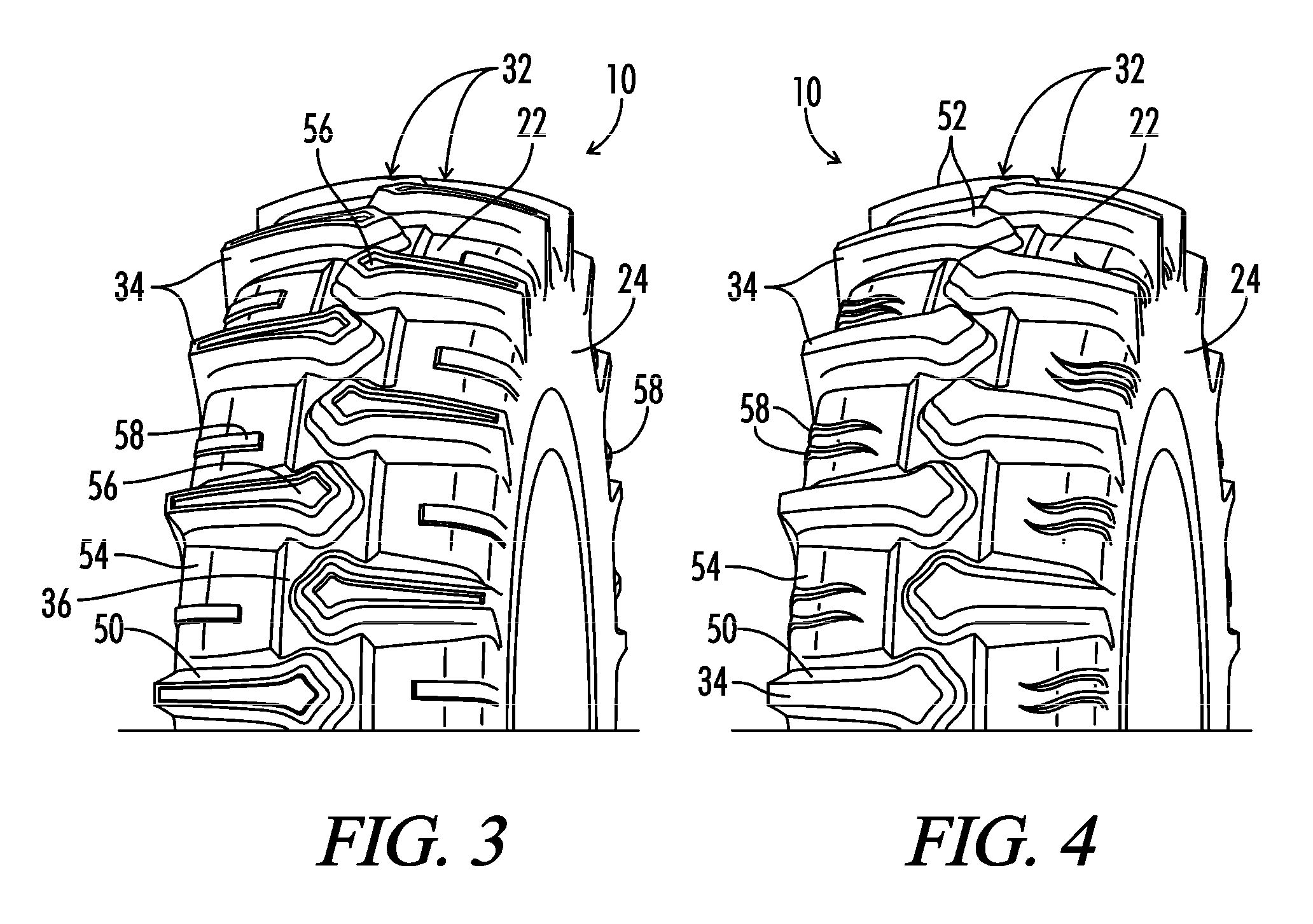 Irrigation tire