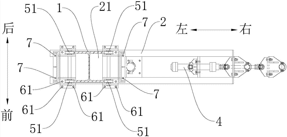 Moving device for oxygen lance and industrial furnace with moving device