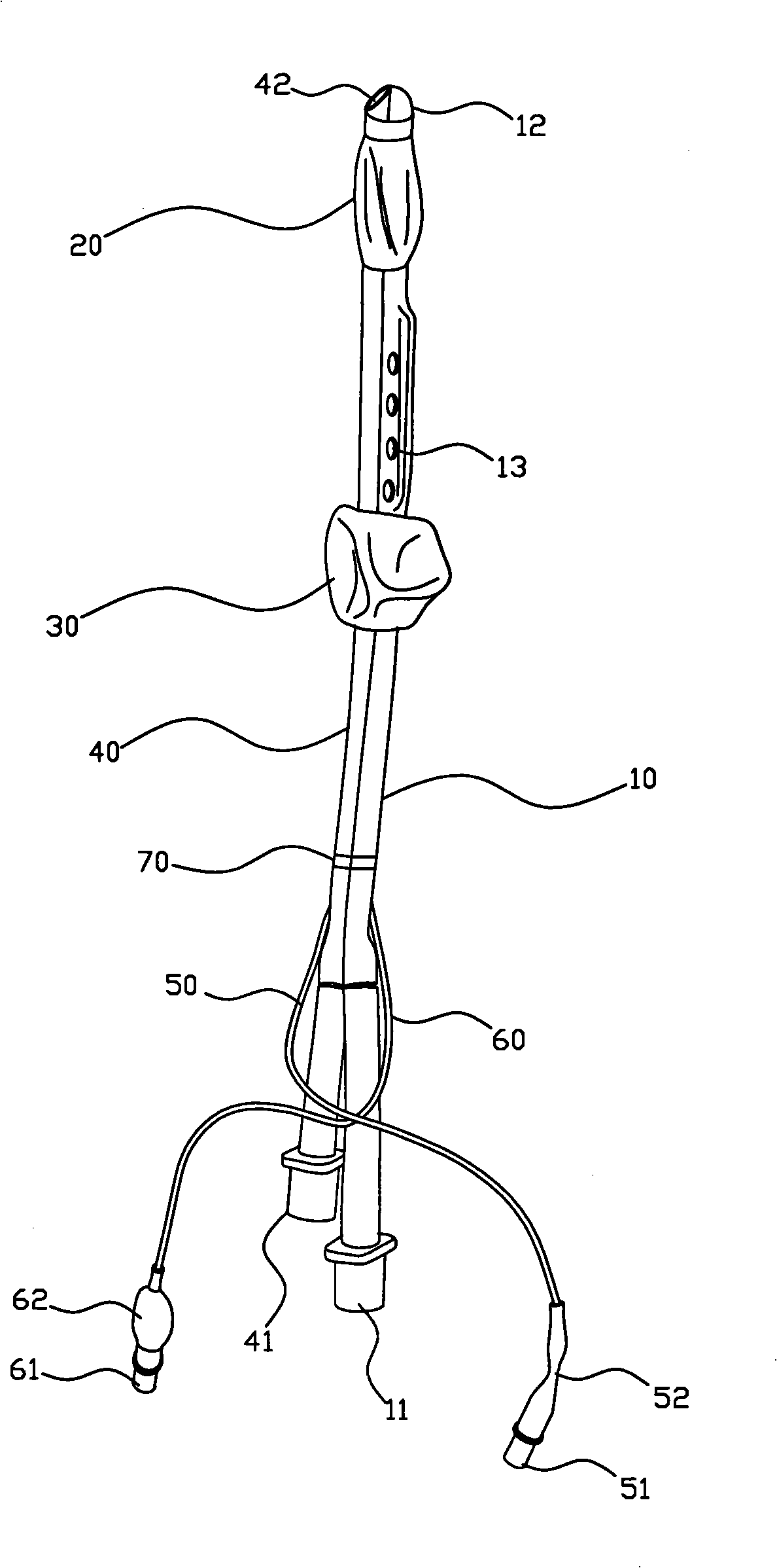 Pipe installation used for brain domain operation awaking anaesthesia and awaking anaesthesia method thereof