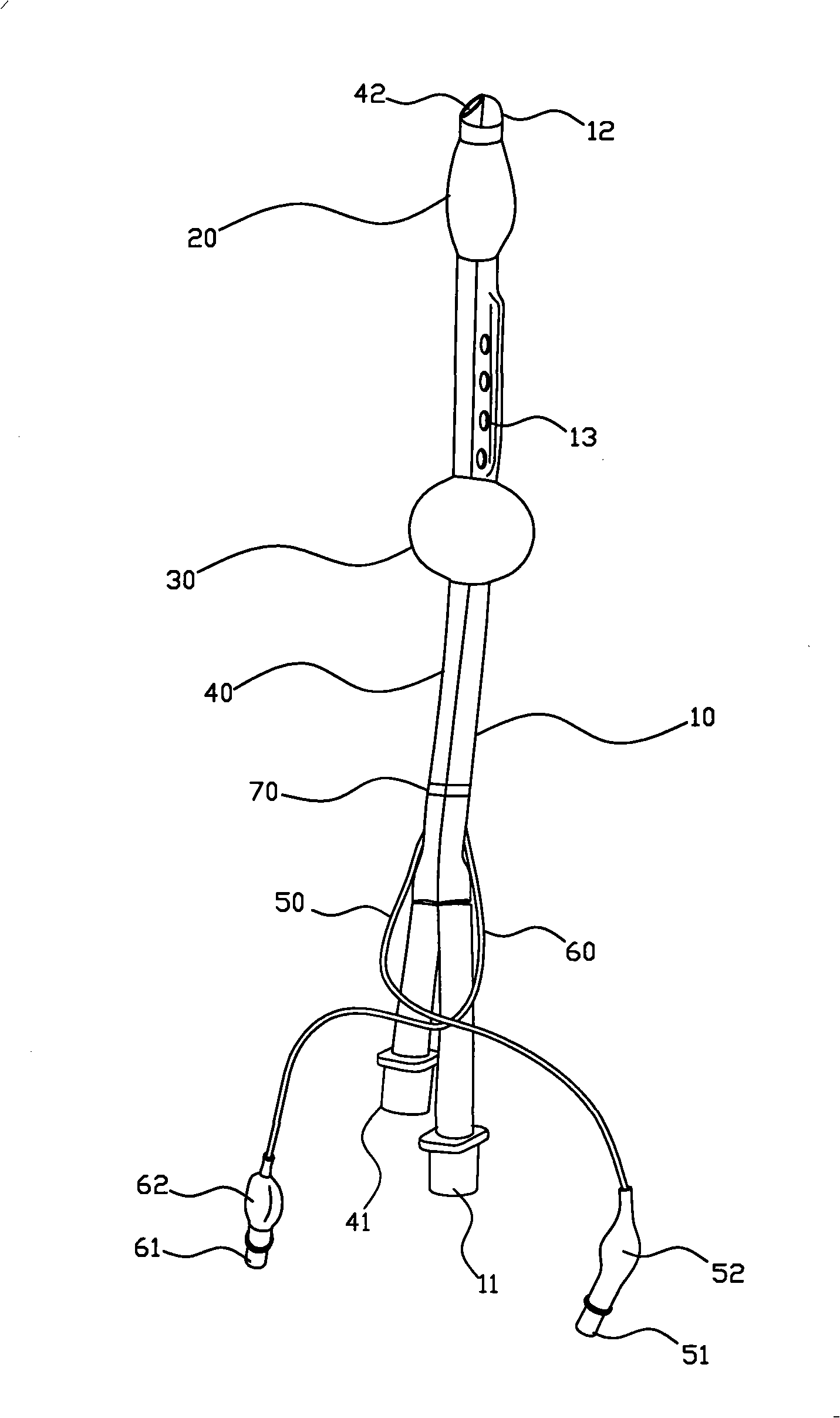 Pipe installation used for brain domain operation awaking anaesthesia and awaking anaesthesia method thereof