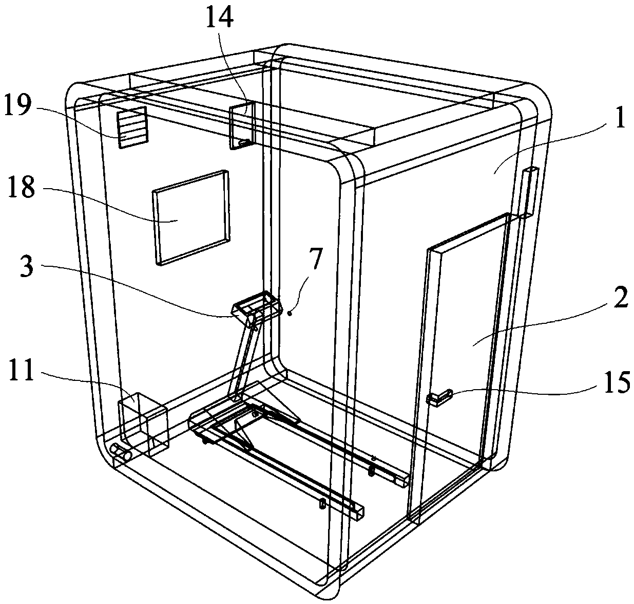 Shared fitness chamber