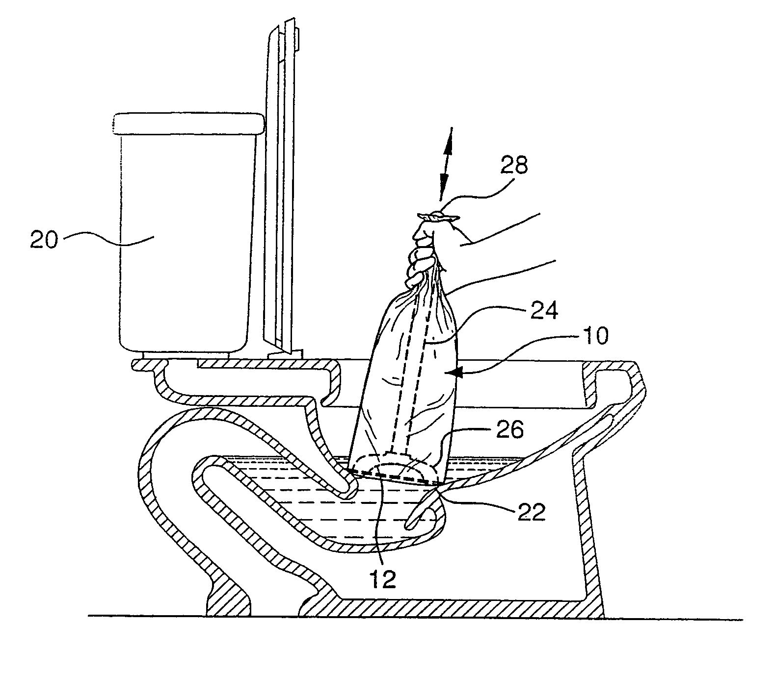 Flushable plunger cover