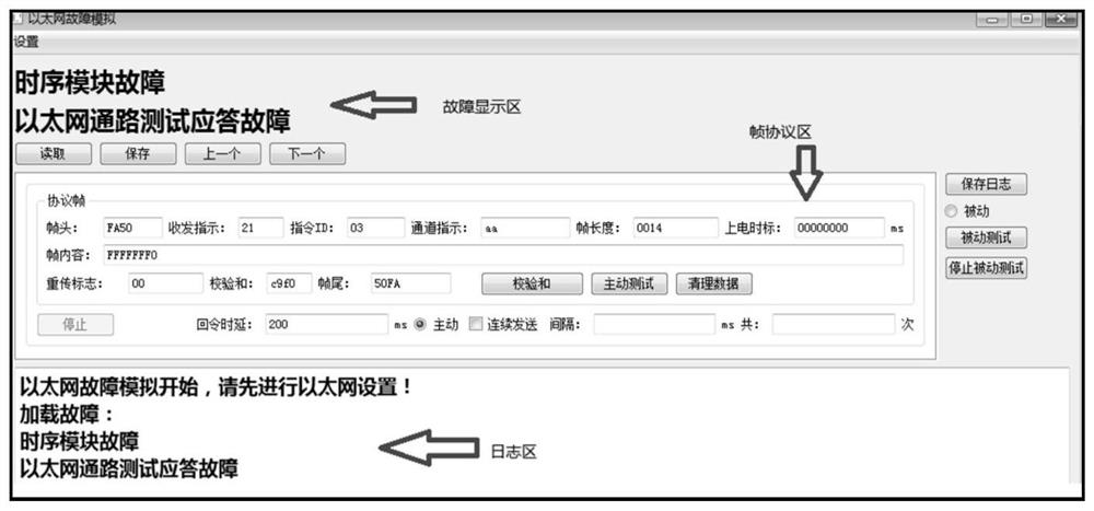 System fault injection method, injection device and storage medium