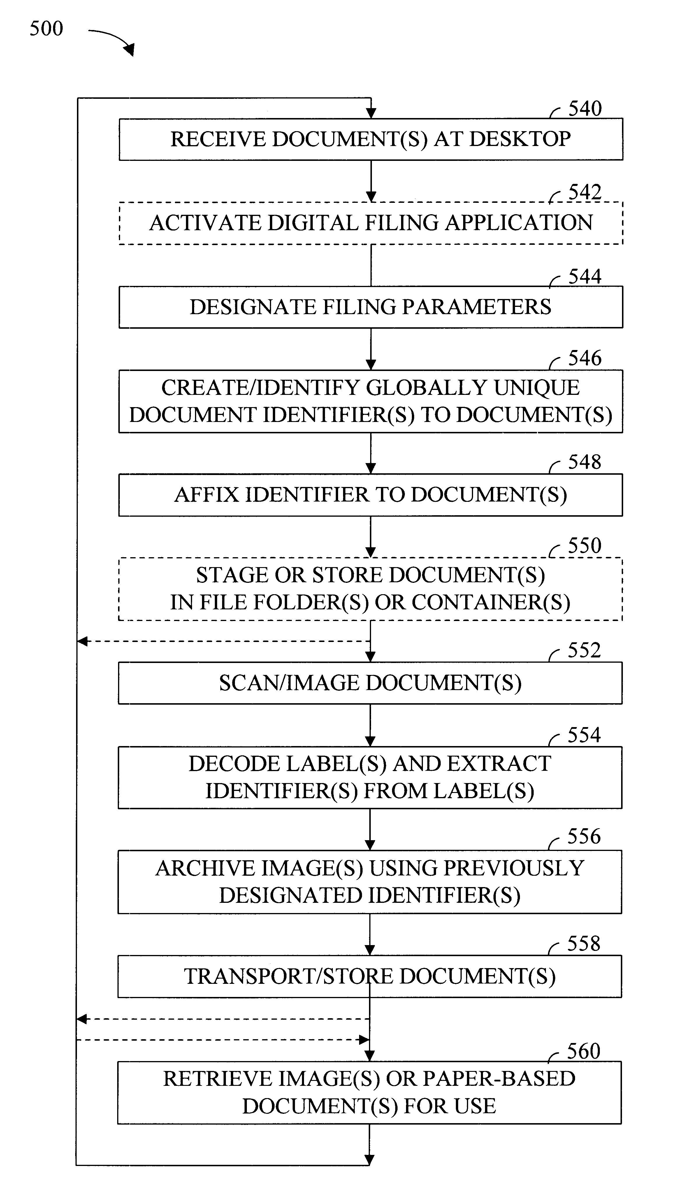 Apparatus and method for simultaneously managing paper-based documents and digital images of the same