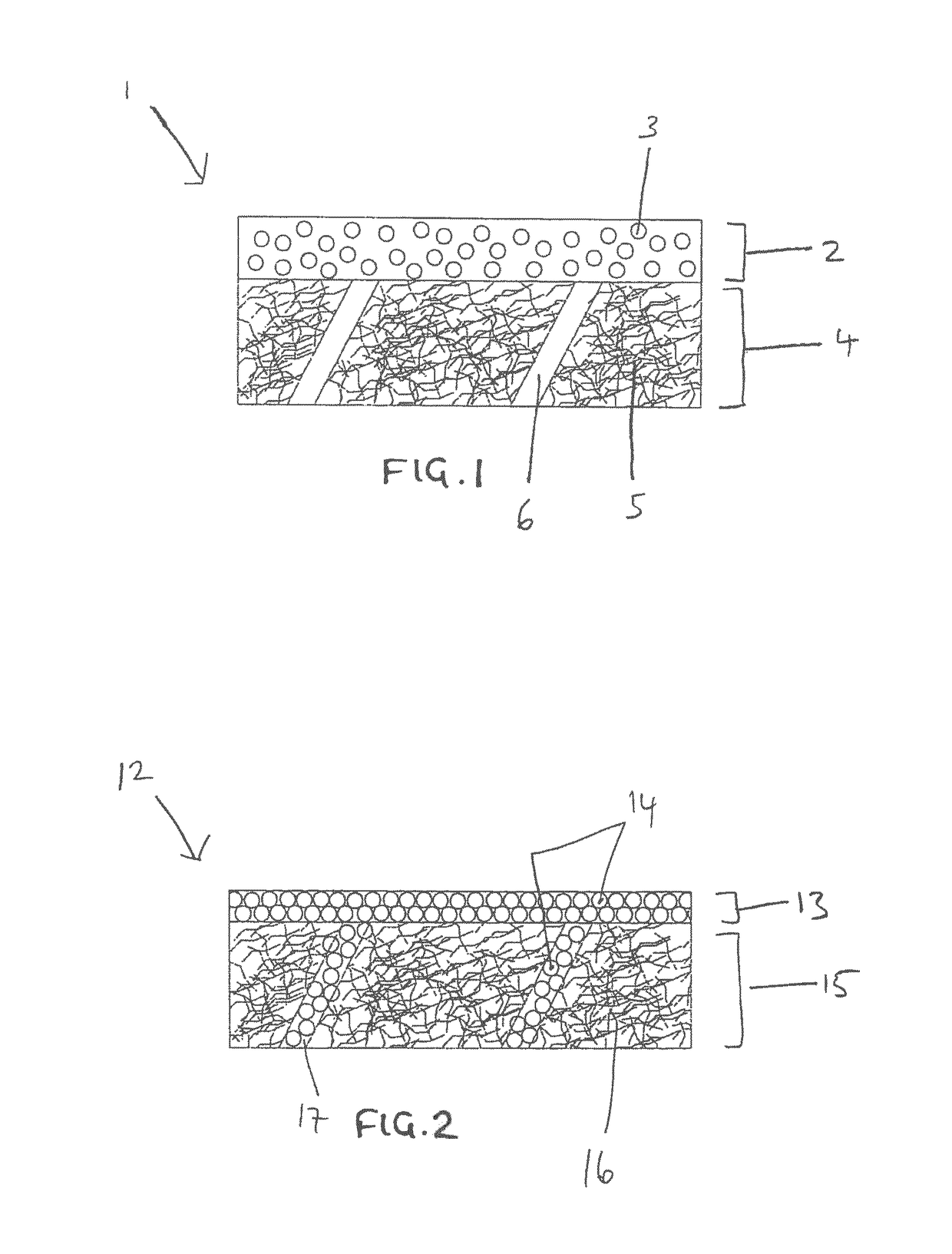 Moulding material for composite panels