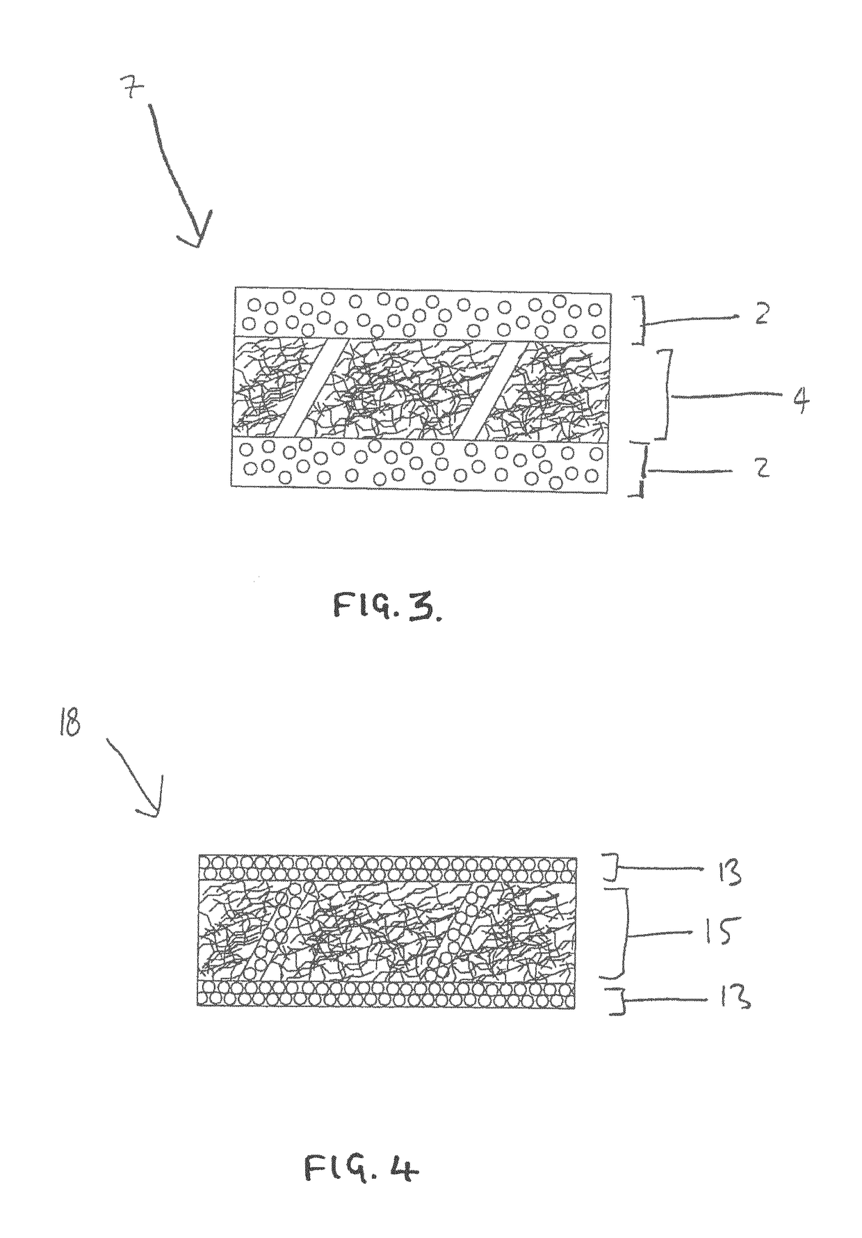 Moulding material for composite panels