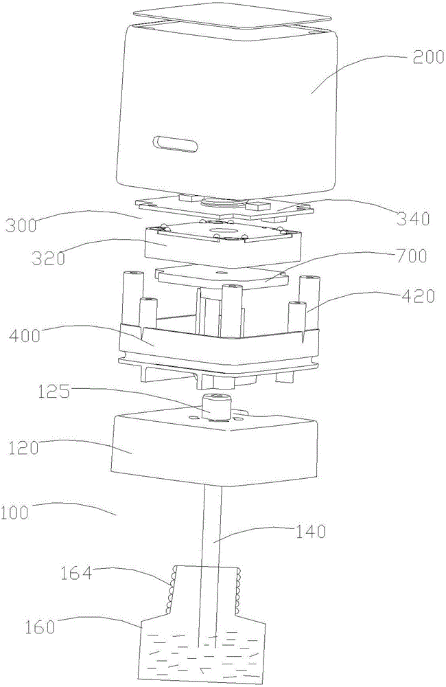 Aroma diffusing machine