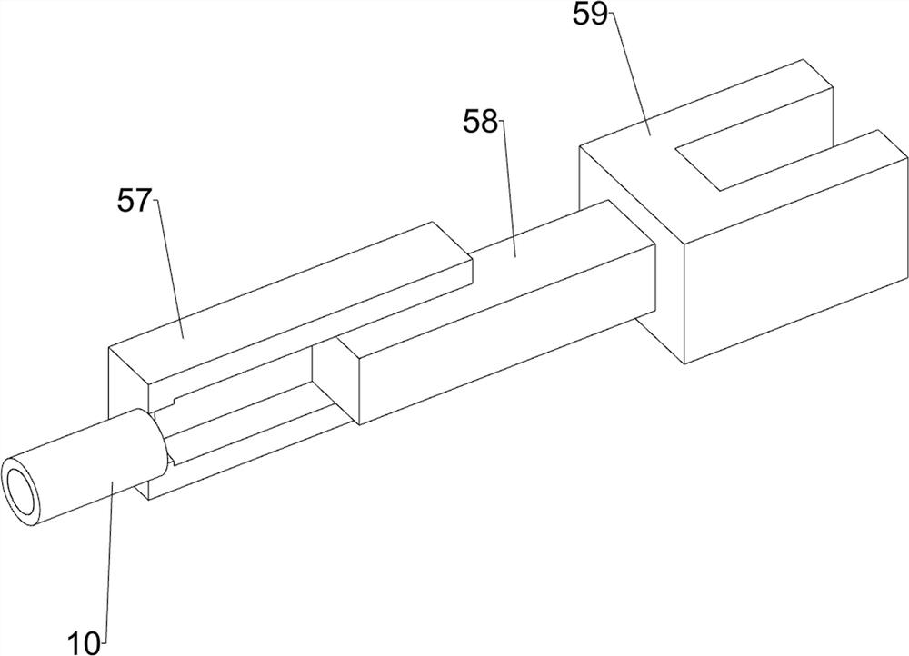 A device for cutting long slices of food materials for hotels