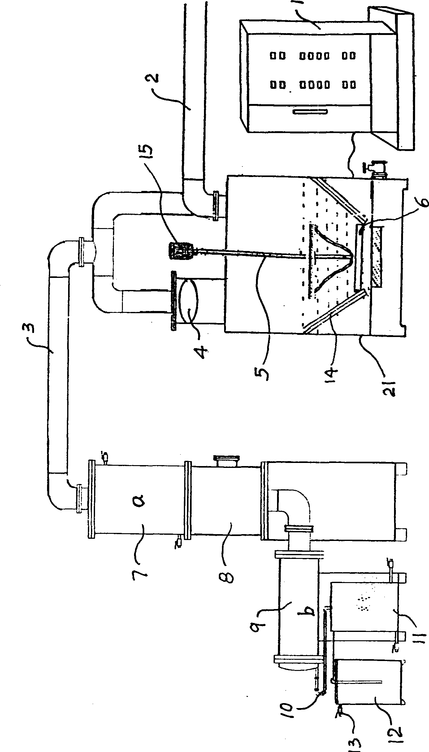 Waste plastic and rubber reduction and reducing system