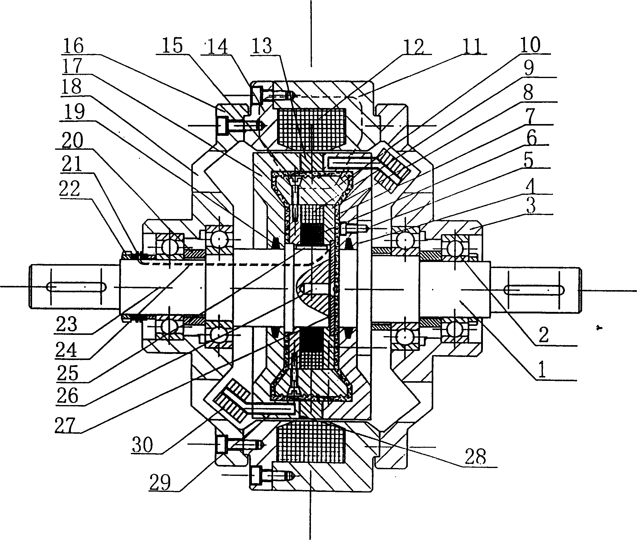 Magnetic rheological soft startor