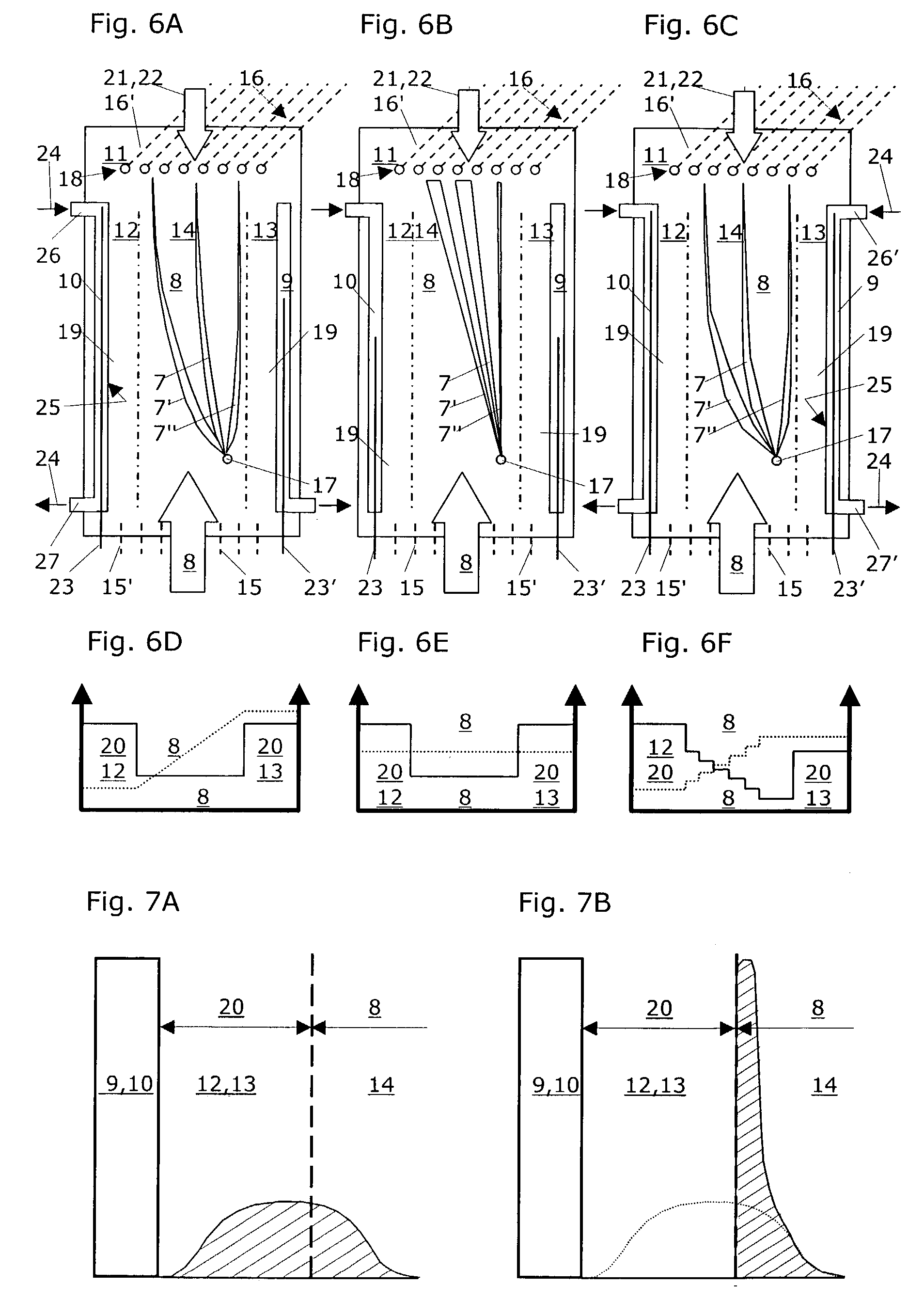 Apparatus and separation media for separating particles in free-flow electrophoresis