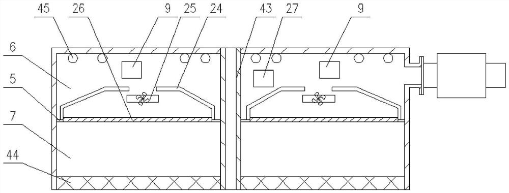 Clean room modular ceiling top flow purification unit