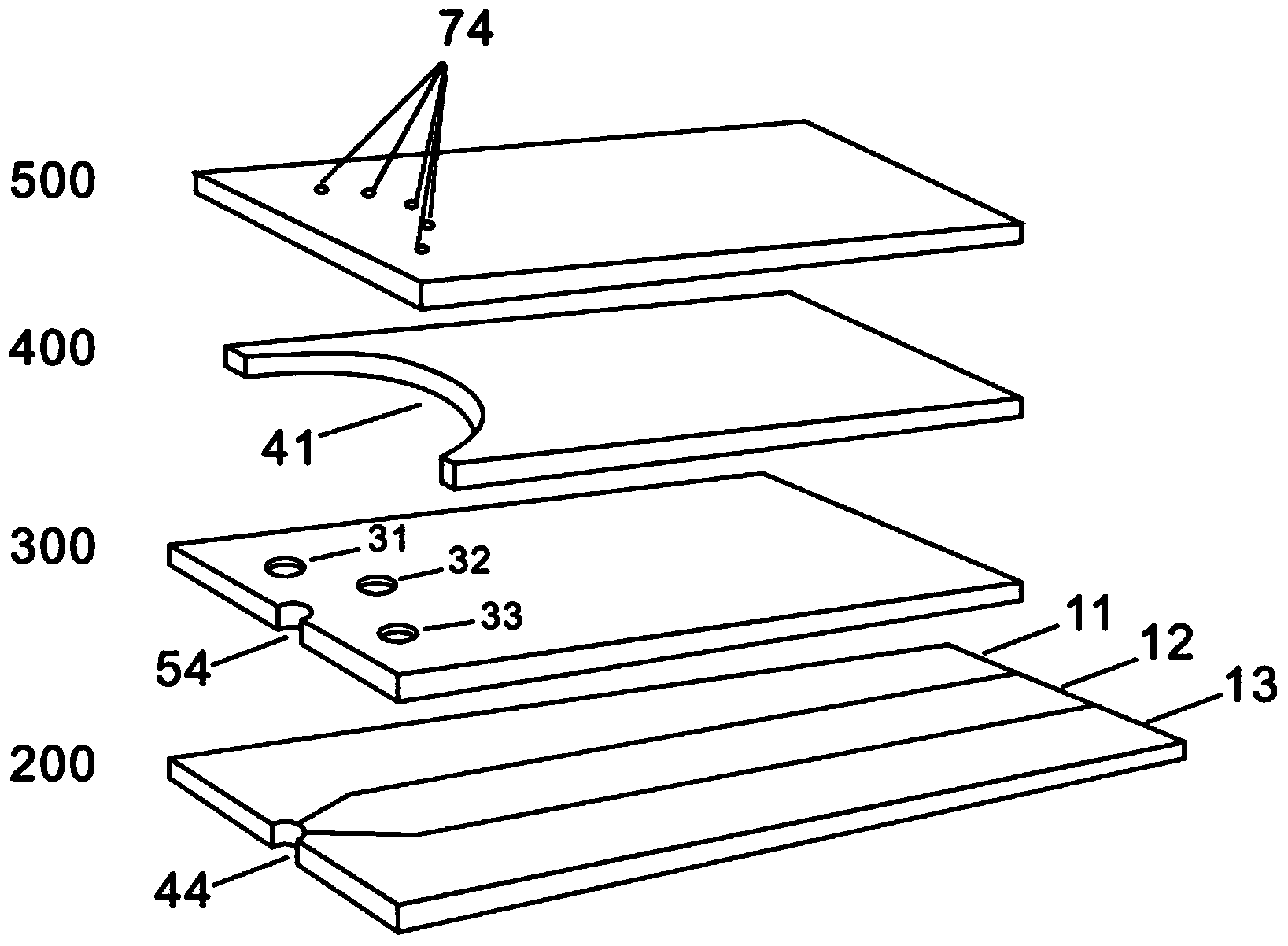 Working electrode biological reactant and application and electrode-type test strip thereof