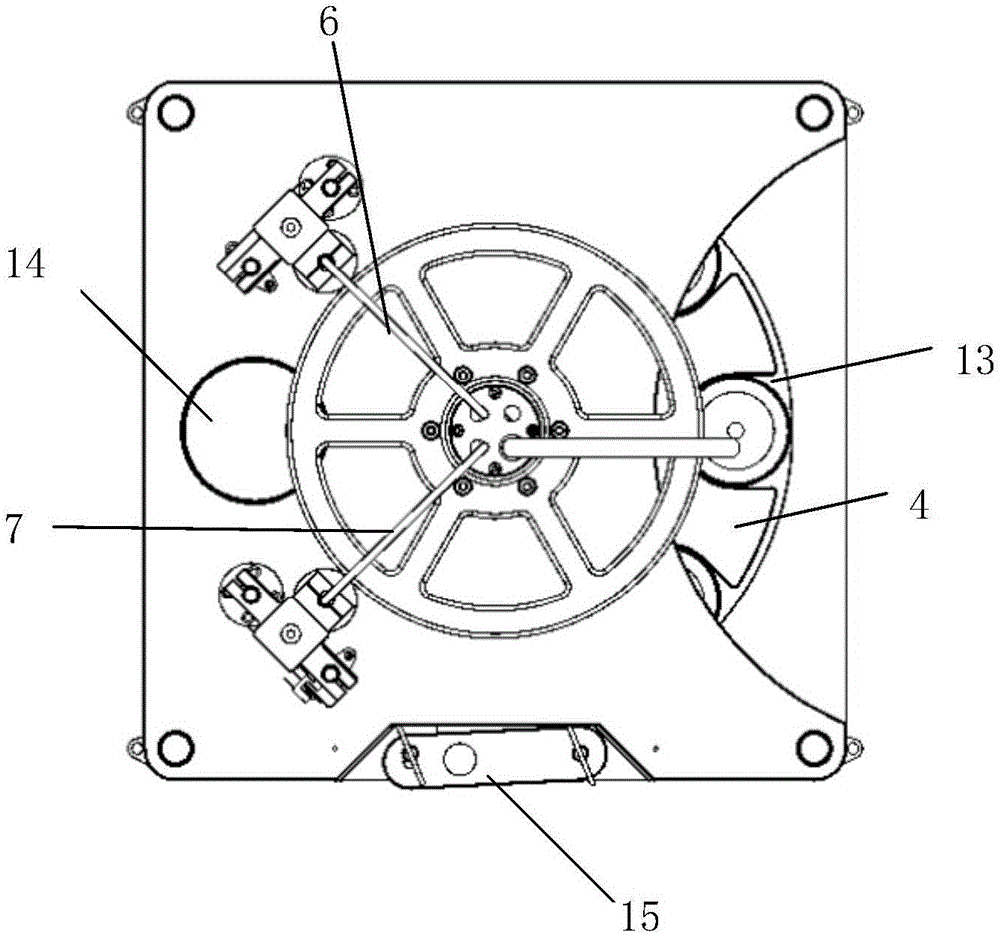 Heavy metal decomposing device based on vibration decomposing method