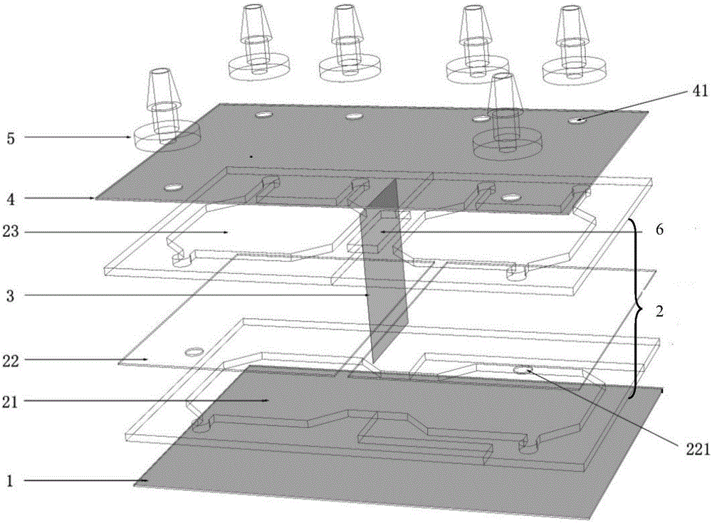 Microfluidic chip used for cell co-culture and cell culture method thereof